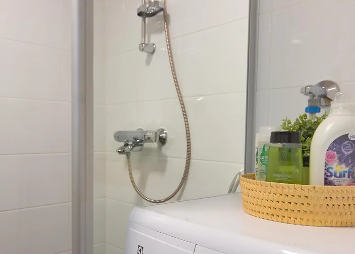 Tyylikaes & Tilava Kaksio Keskustassa アパート サロ